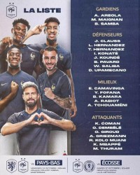 开云体育-法国队新一期大名单：队长姆巴佩领衔巴黎四侠